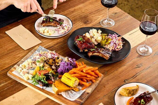 Texas BBQ Lunch at Bellarine Estate for 2 pax with Glass of Wine - Authenticity and Value: Who Will Love This?