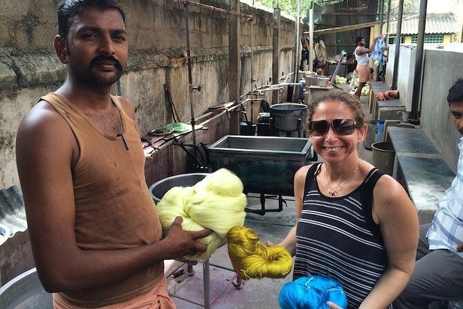 Textile tour of Hyderabad with guide and pick up - Key Points