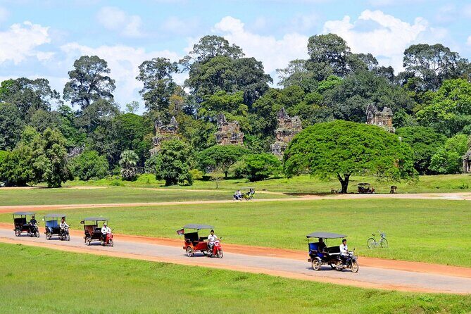 The Angkor Temples from Sunrise by Tuk Tuk - The Forest-Encased Ta Prohm