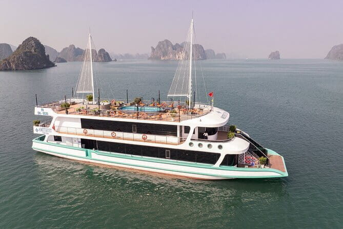 The Best of Halong Bay with 5-Star Luxury Day Cruise from Hanoi - Key Points