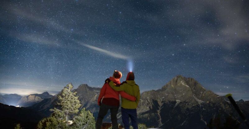 The Dolomites at night with snowshoes - An Insightful Look at the Night Snowshoe Tour