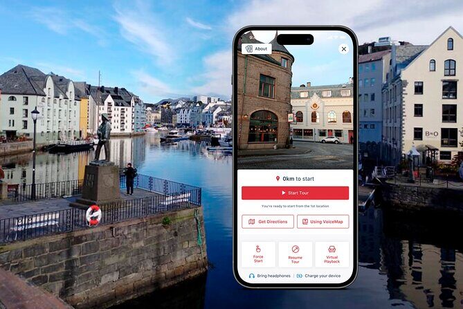 The Essence of Ålesund Self-Guided Walking Tour - Key Points