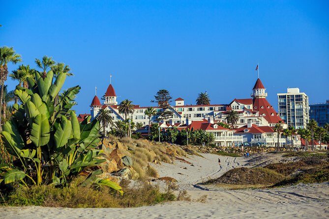 The Famous Coronado Tour - Walking Along Coronado Beach