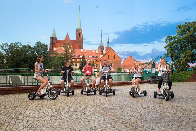 The Grand E-Scooter (3 wheeler) Tour of Wroclaw - everyday tour at 9:30 am - Who Will Love This Tour?