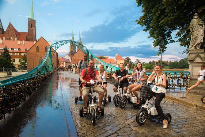 The Grand E-Scooter (3 wheeler) Tour of Wroclaw - everyday tour at 9:30 am - The Experience: What Youll Actually Get