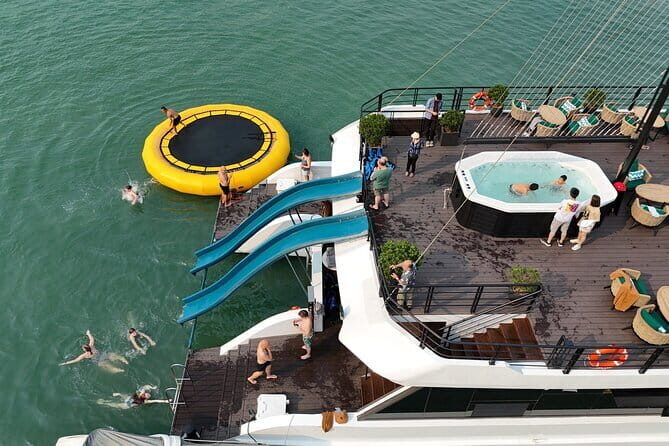 The Halong Catamaran Premium Cruise Day Trip, Outdoor Jacuzzi - An Overview of the Experience