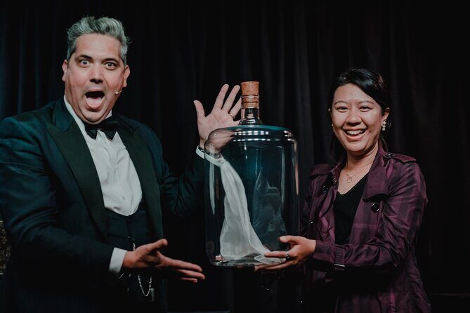 The House Magicians Comedy & Magic Show at Smoke & Mirrors Friday 8pm - Key Points