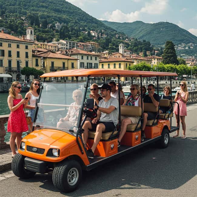 The iconic Como tour  Golf Car Tour  2 hours - Authentic Insights from Participants