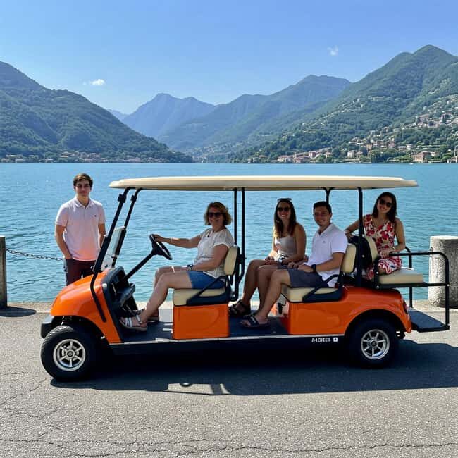 The iconic Como tour  Golf Car Tour  2 hours - Transportation, Price, and Overall Value