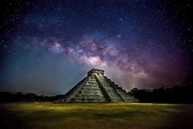 The majestic night show of kukulkan in Chichen Itza Valladolid & Cenote included - Introduction
