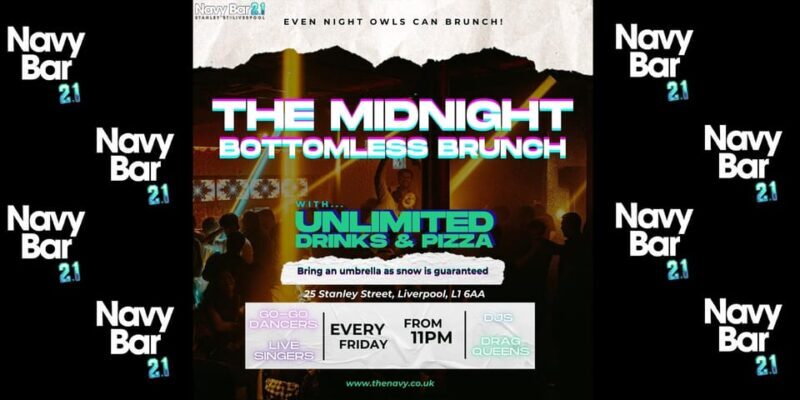The Midnight Bottomless Brunch | Navy Bar 2.1 - An In-Depth Look at the Midnight Bottomless Brunch Experience