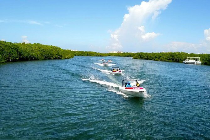 The most EXTREME SPEEDBOAT TOUR in Cancun. Includes Snorkel and Tour Guide - Introduction