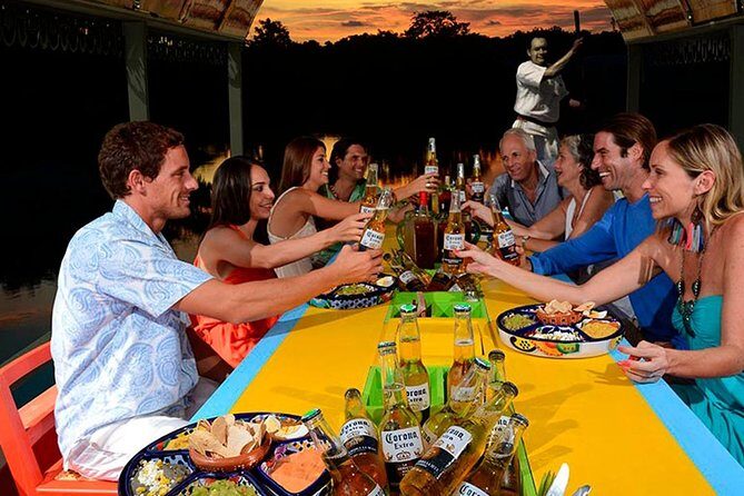 The Most Mexican Party Tour in Xoximilco & Open Bar only from Cancun - An Authentic Mexican Fiesta on the Water