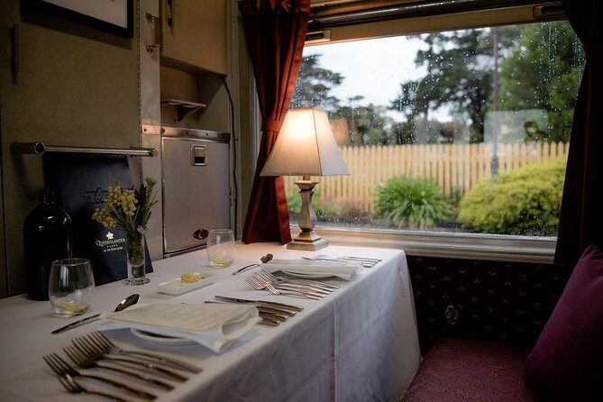 The Q Train - First Class Private Dining For 2 - The Views and Photography Opportunities