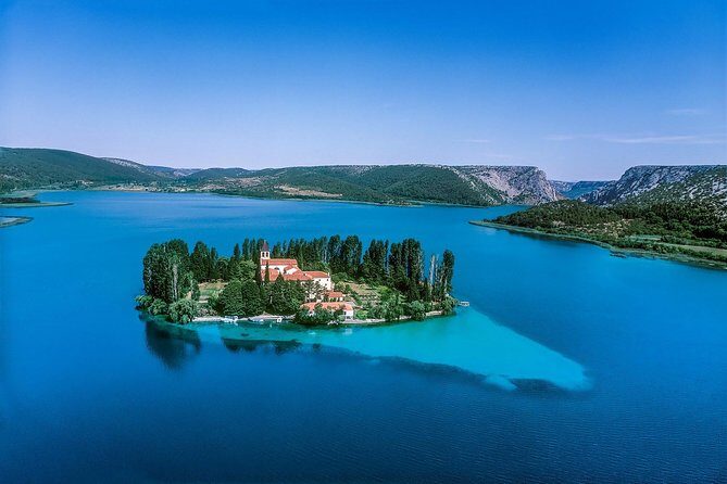 The Wonder of nature route - Panoramic Flight over Plitvice Lakes & Krka NP - Key Points