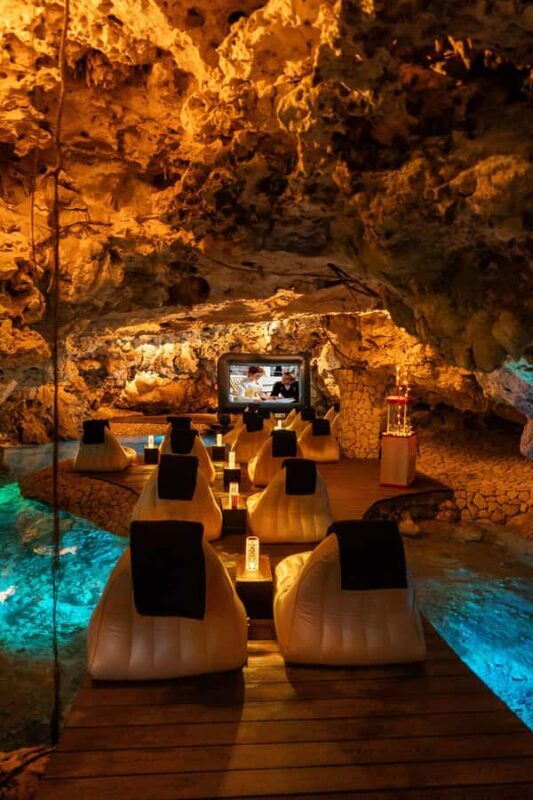 The World's First Cinema in a Cenote: Private Experience in Tulum - An Unforgettable, One-of-a-Kind Setting
