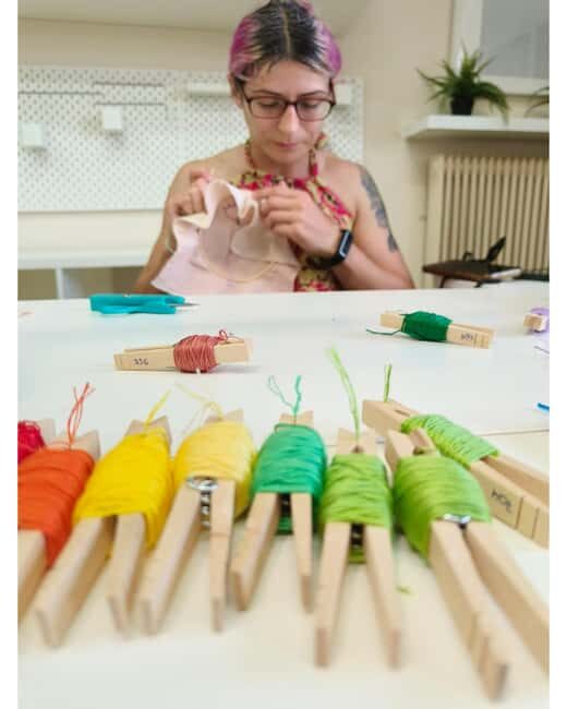 Thessaloniki: Embroidery workshops. A creative slow craft experience. - The Sum Up