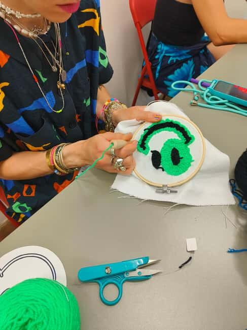 Thessaloniki: Punch Needle workshop. A creative, local experience. - Key Points