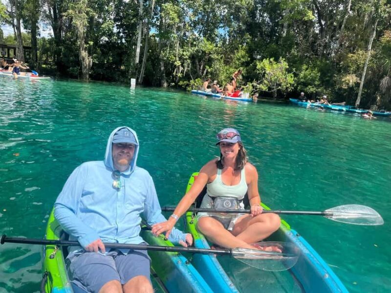 Three Sisters Clear Kayak and Snorkeling Manatee Tour - The Guide and the Experience