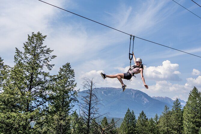Thrilling 2-Hour Zipline Tour in Radium Hot Springs - Key Points