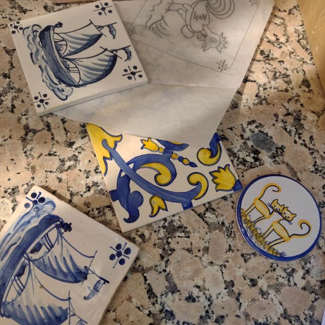 Tile painting workshop in the Algarve - FAQs