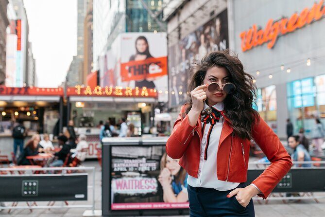 Times Square Photoshoot - Key Points