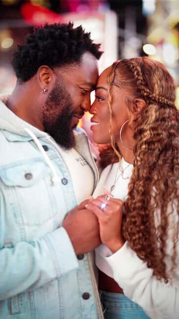 Times Square VIP Photoshoot on the Iconic Red Stairs - An In-Depth Look at the Times Square VIP Photoshoot