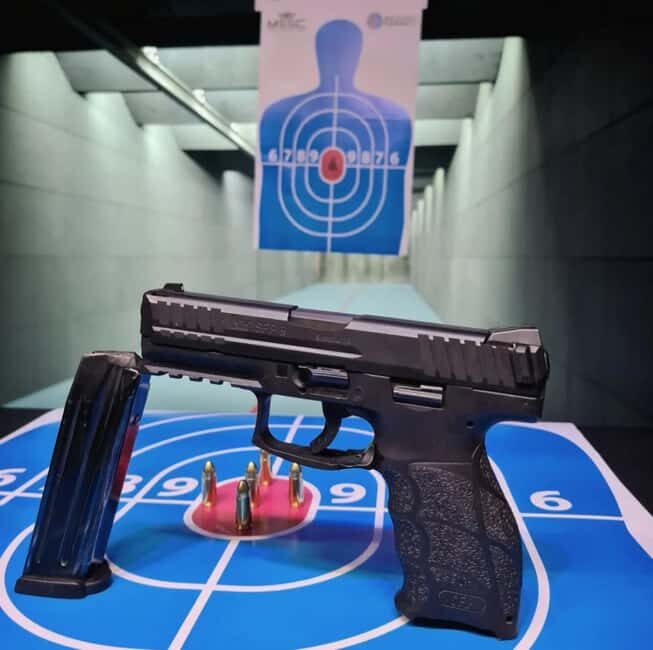 Tirana: Poligon Shooting Range with Gun & Transport - Key Points