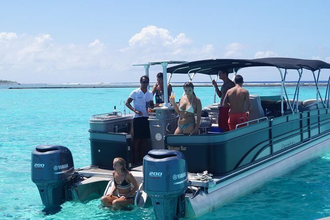 Toa Boat Bora Bora Private Lagoon Tour On Entertainer Bar Boat - Key Points