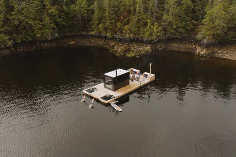 Tofino: Floating Sauna Experience with Coastal Boat Ride - An Authentic Canadian Wilderness Experience