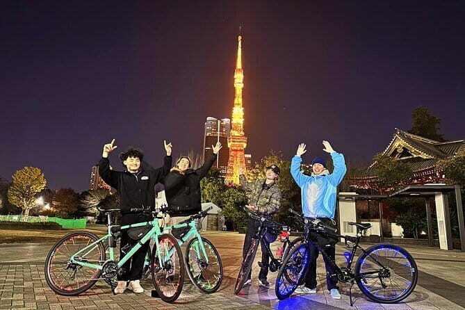 Tokyo: 2-Hour Night Bike Tour of the City's Hidden Gems - What’s Included and What to Expect