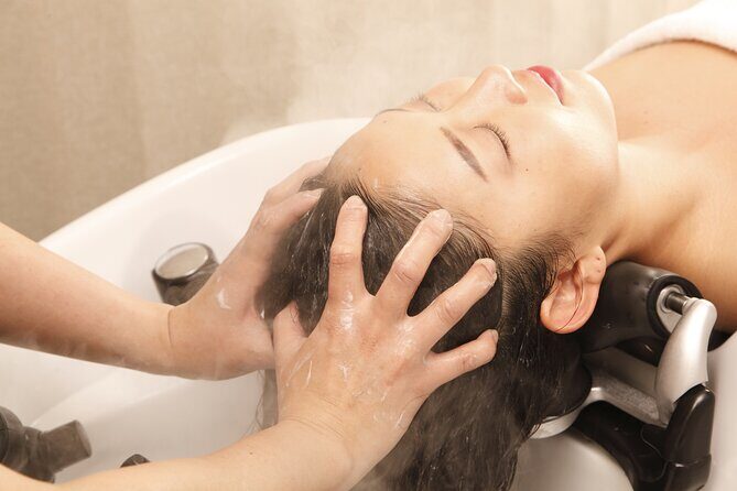 Tokyo Ginza Head Spa Trial with Healing Course 75 - Key Points