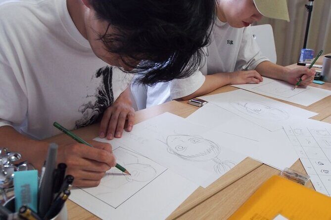 Tokyo Manga Drawing Workshop Guided by Active Pro Manga Artist - Exploring the Details of the Manga Drawing Workshop