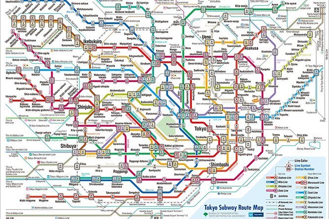 Tokyo Metro Subway Ticket - Key Points