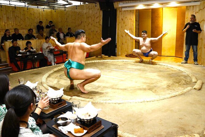 Tokyo Sumo Entertainment Show with Chicken Hot Pot and Photo - Engaging Review of the Tokyo Sumo Entertainment Show with Chicken Hot Pot and Photo