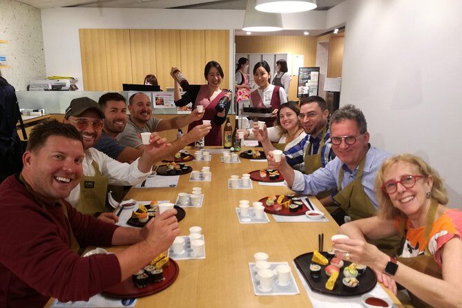 Tokyo Tsukiji Outer Fish Market Tour and Sushi Cooking Lesson - Key Points