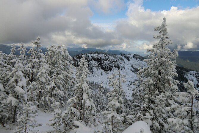 Tom Dick and Harry Snowshoe Hike - A Walk Through a Snowy Wonderland