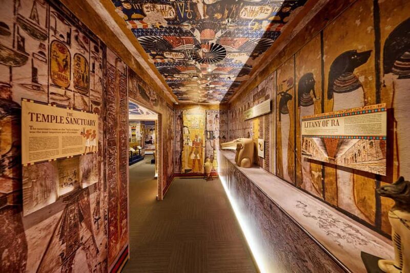 Tomb of the Pharaohs Entry Ticket - Key Points