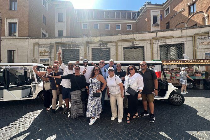 Top Ten Rome Major Attractions Private Tour by Golf Cart - Frequently Asked Questions
