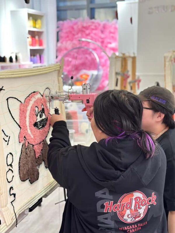 Toronto: Creative Tufting Workshop With Take-Home Rug - The Experience in Practice