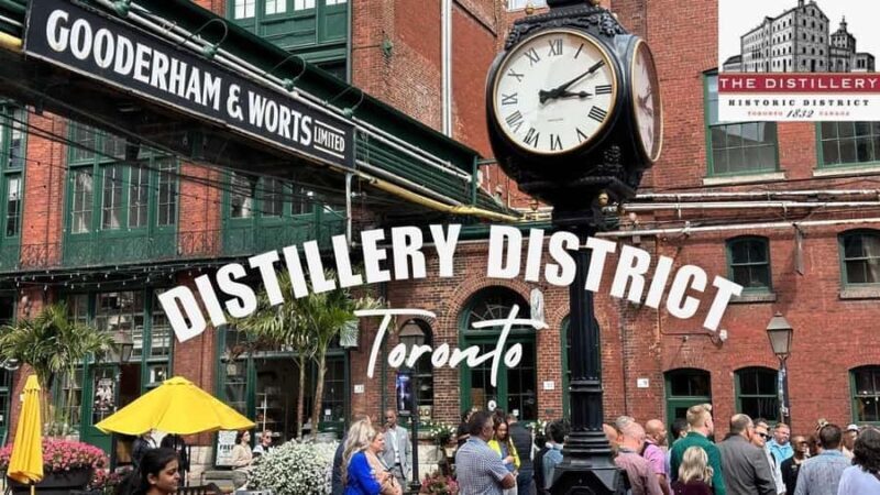 Toronto ICONIC Sightseeing Day Tour with Small Group Max 12 - The Distillery District: A Photogenic Lunch Break