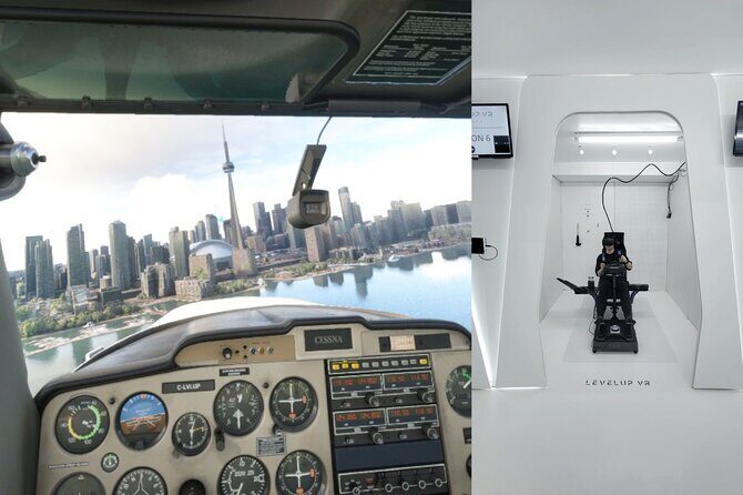 Toronto VR Flight Simulator Experience - Toronto VR Flight Simulator Experience: Your Chance to Take Off in Virtual Reality