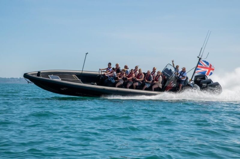 Torquay: High-Speed RIB Boat Ride - The Scenic Stops and Highlights