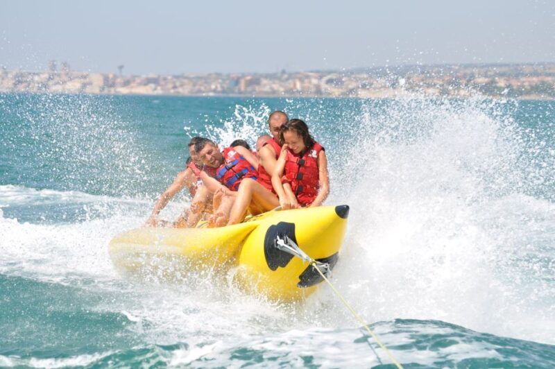 Torrevieja: Banana Boat Ride with Instructor - FAQ