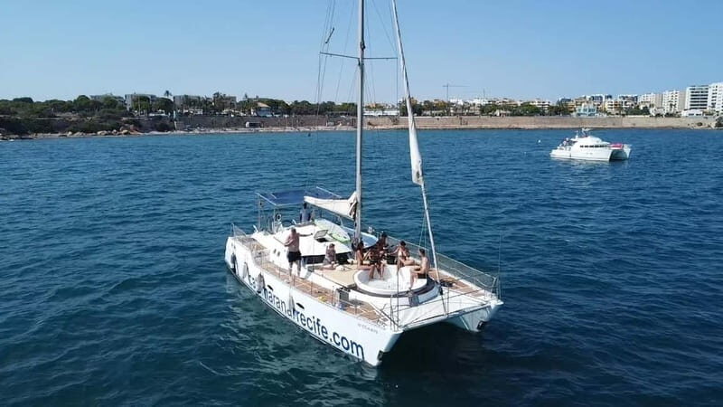 Torrevieja: Catamaran ride and sunset with swimming. - Key Points