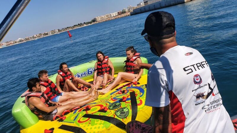 Torrevieja: Speedboat-Powered Inflatable Crazy Sofa Ride - Key Points