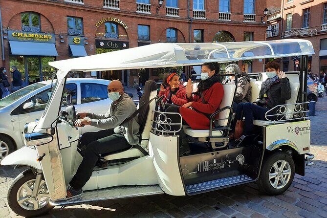 Toulouse Tour in Electric Tuk Tuk - In The Sum Up