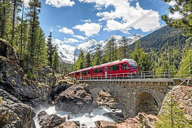 Tour Bernina Red Train And St Moritz from Milan - The Return Journey: From Maloja Pass to Milan