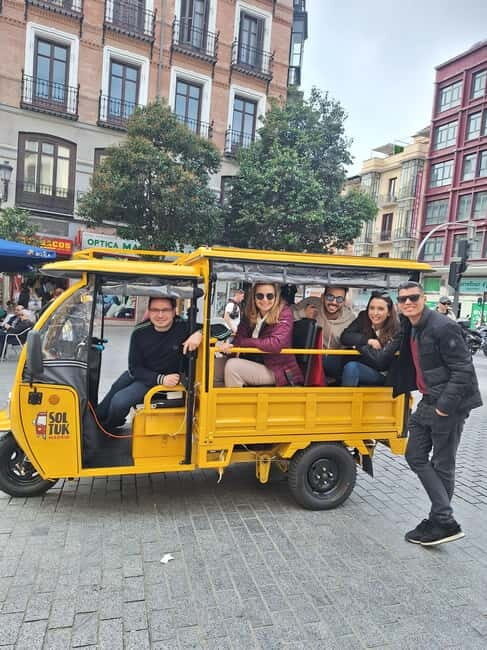 Tour en Tuk Tuk por lo mejor de Madrid - Key Points