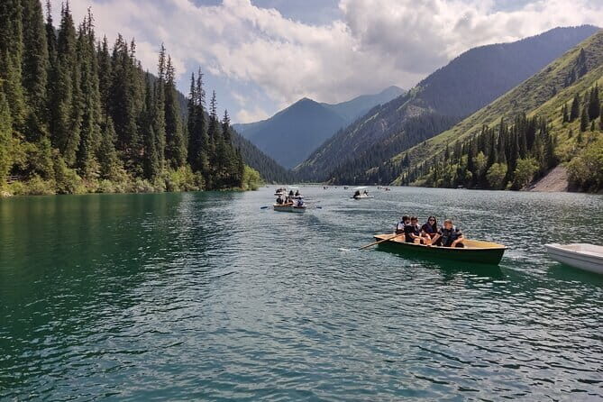 Tour in Almaty Kaindy Lake and Kolsai Lake via Charyn Canyon - Stop 1: Kolsai Lake — Nature’s Mirror